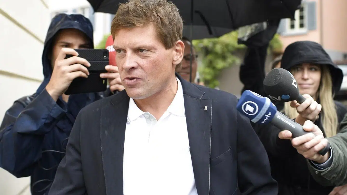 Jan Ullrich ankommer til retten i 2017. I 2014 var han involveret i en trafikulykke.