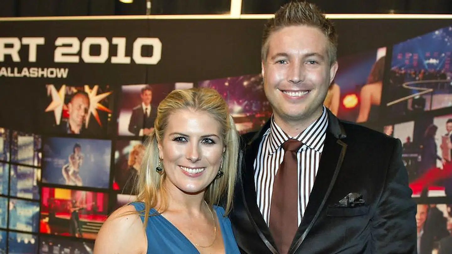Vicki Jo Ringgaard med sin eksmand Jesper Ringgaard Diget.