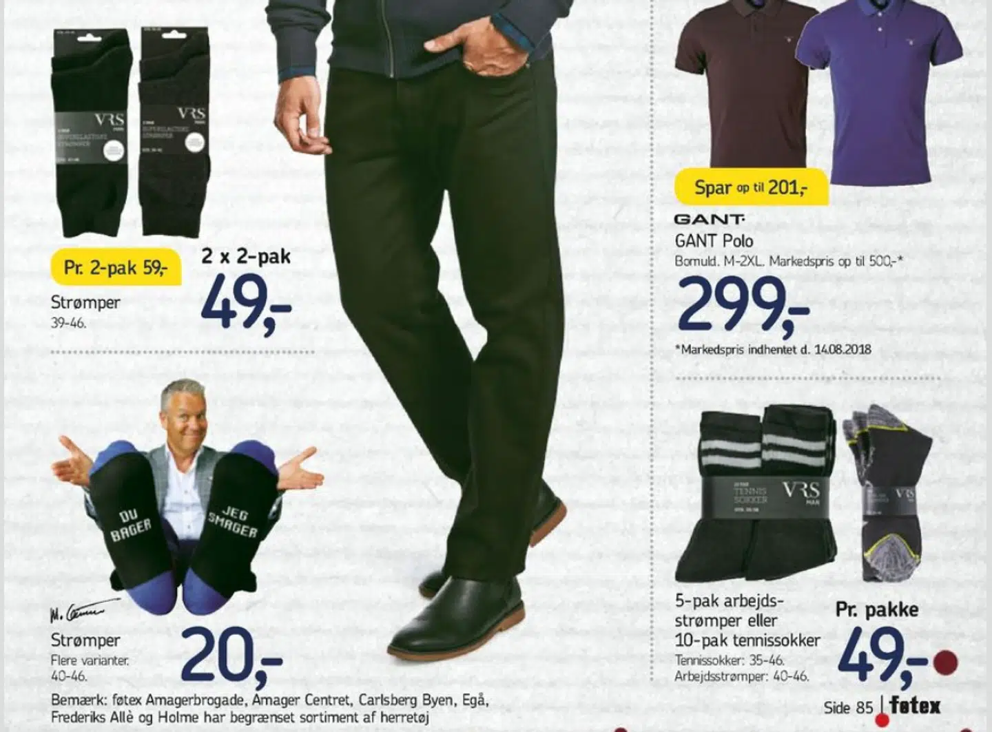 Sådan ser ugens Føtex-tilbudsavis ud på side 85. Foto: Salling Group
