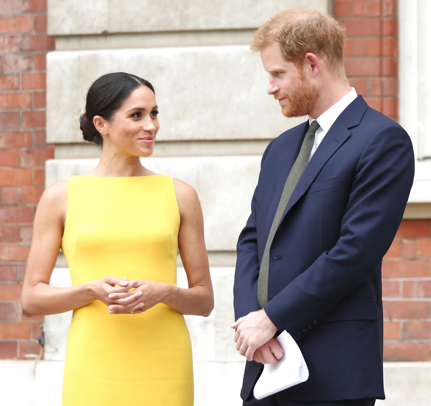 Meghan Markle og prins Harry annoncerede deres familieforøgelse mandag den 15. oktober.