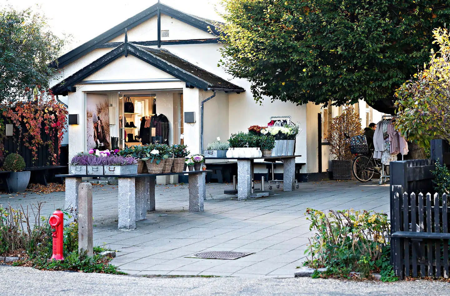 Ilse Jacobsen butik i Hornbæk mandag den 15 oktober 2018.