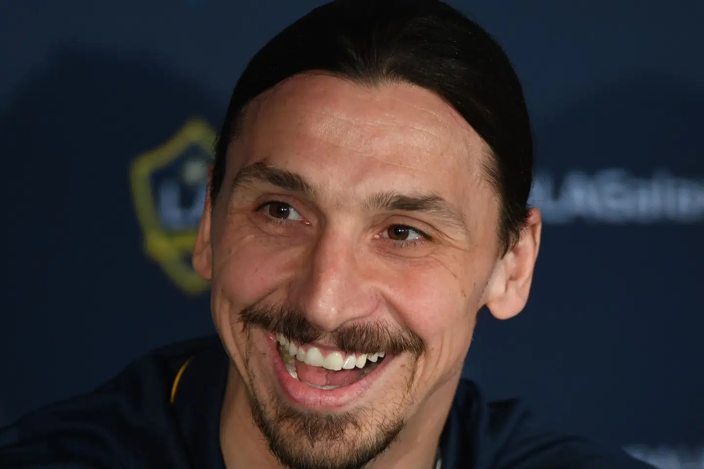 Den svenske fodboldspiller Zlatan Ibrahimovic spiller i den amerikanske klub Los Angeles Galaxy. Mark Ralston/Ritzau Scanpix