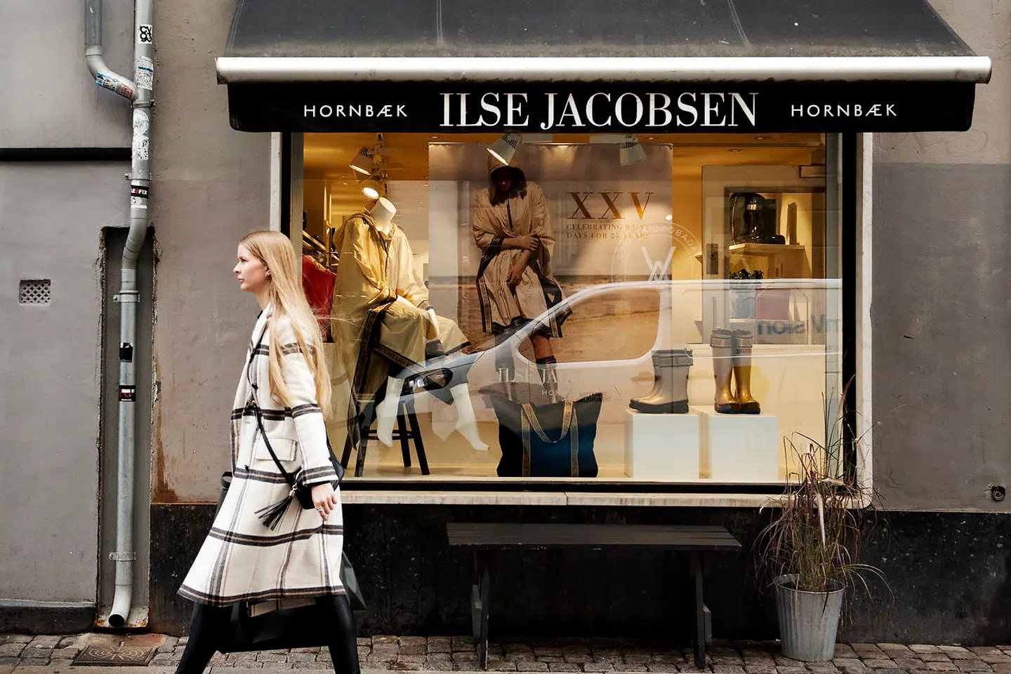 Ilse Jacobsen, Hornbæk i Kronprinsensgade i København.