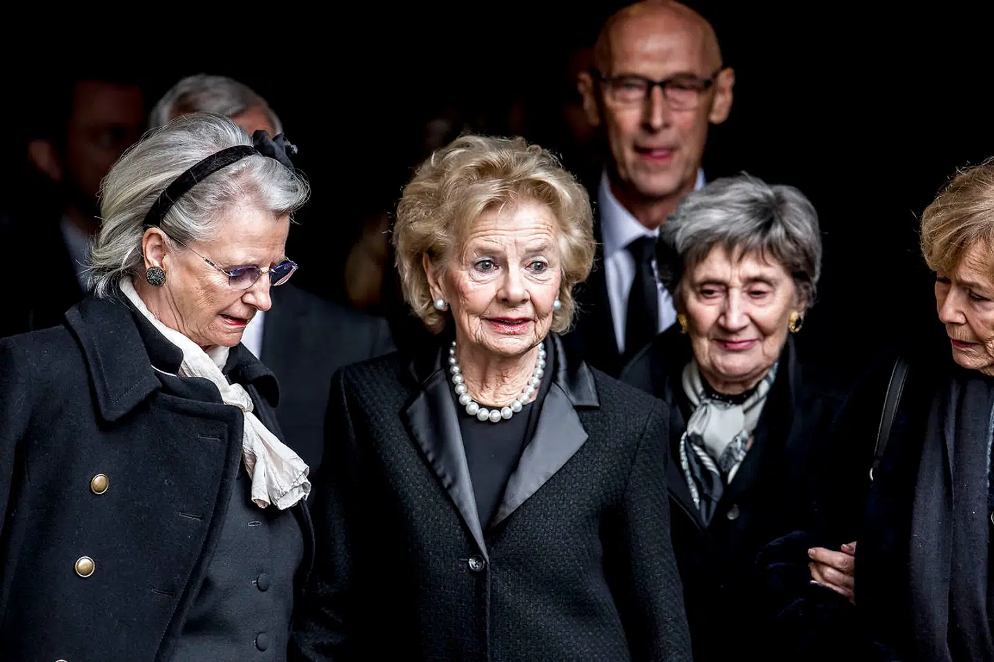 Susanne Heering fotograferet til prins Henriks bisættelse.