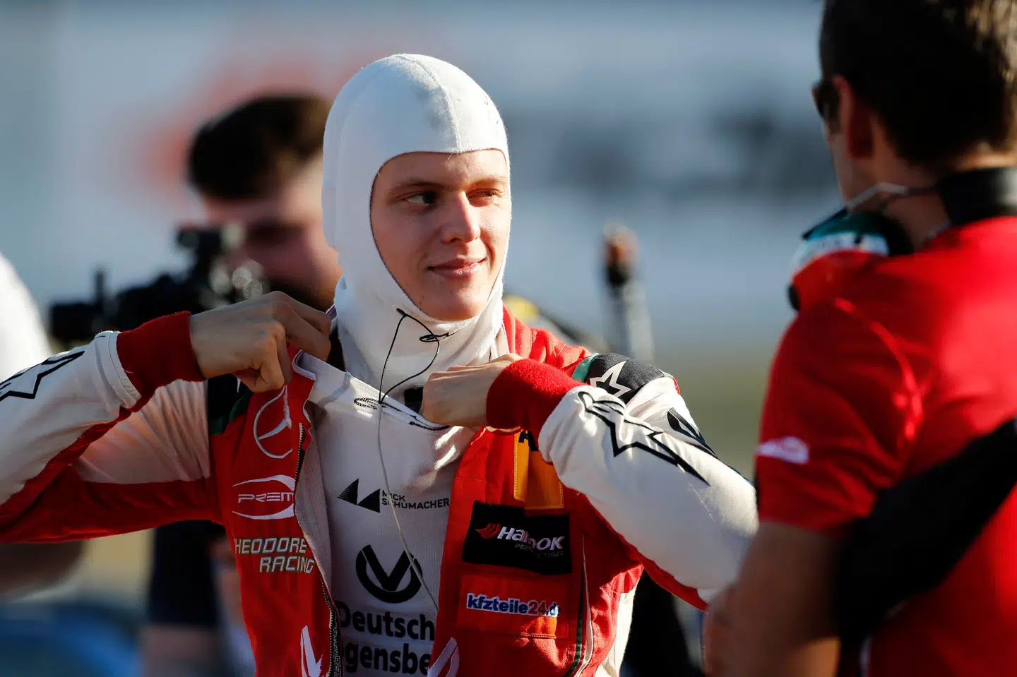 Mick Schumacher vandt lørdag den samlede titel i Formel 3. Thomas Suer/Ritzau Scanpix