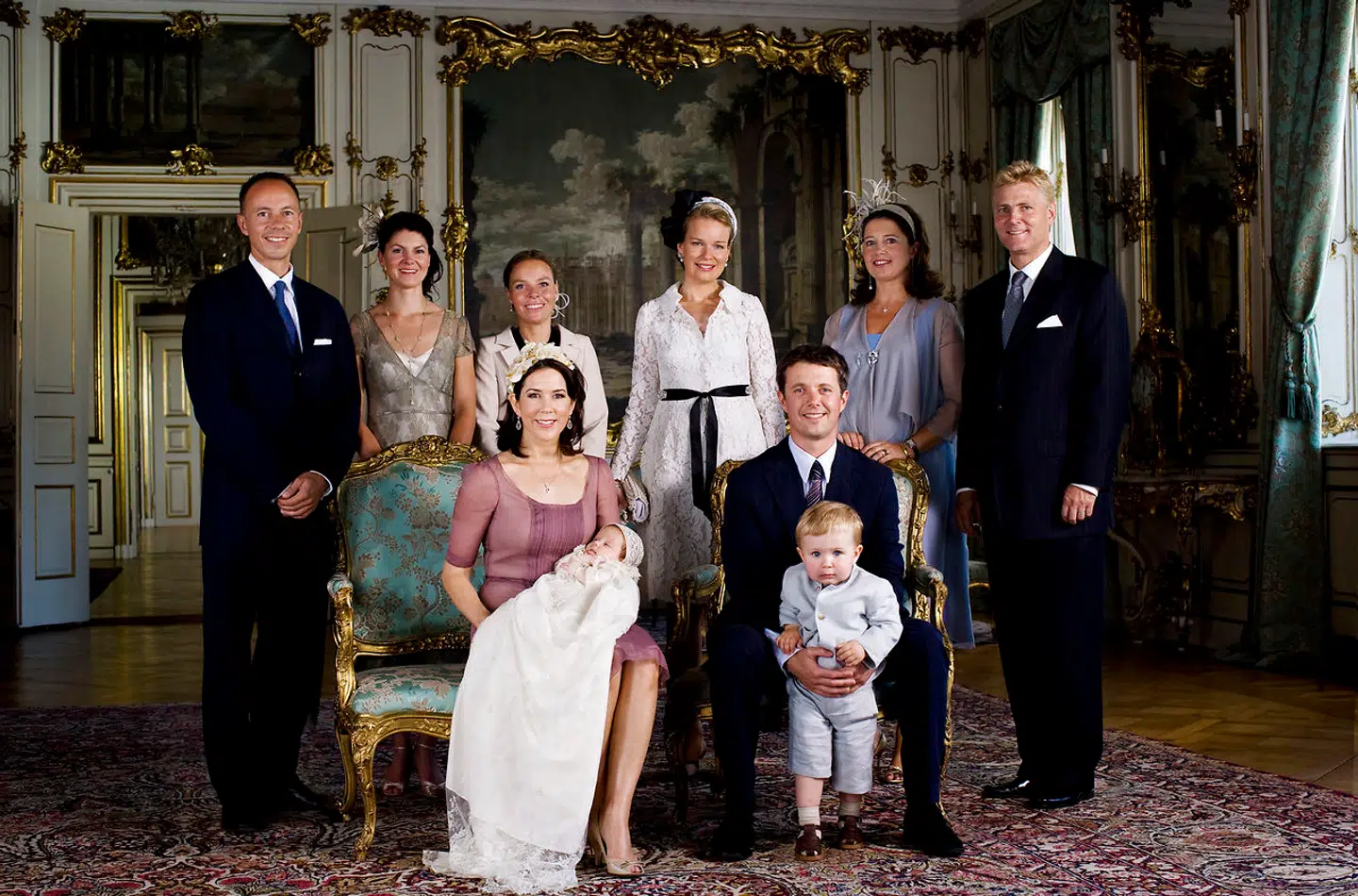 Da prinsesse Isaballa blev dømt var Peter Heering (tv) blandt fadderne.