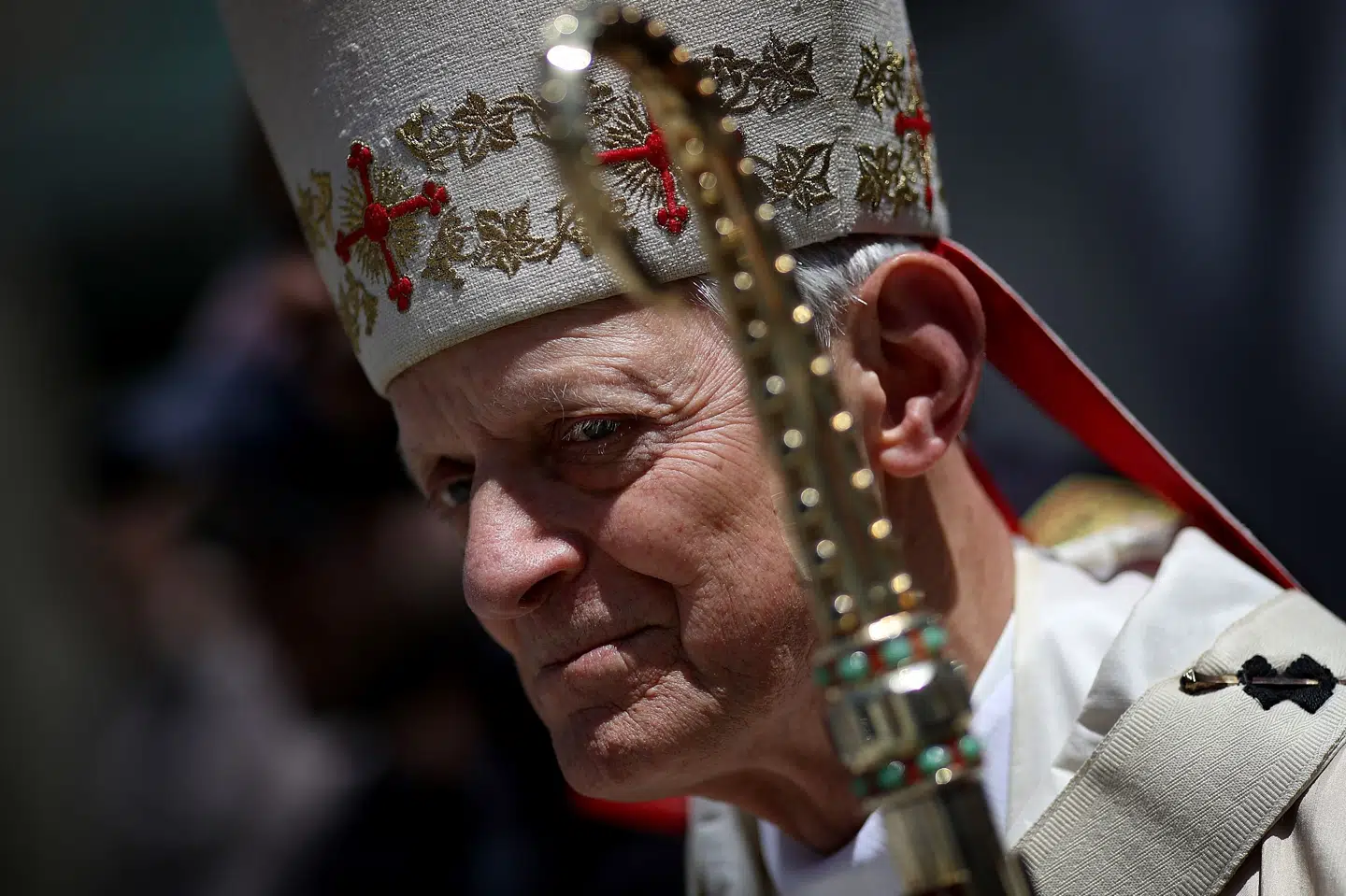 Donald Wuerl er det seneste eksempel på et medlem af toppen i den katolske kirke i USA, som mister jobbet som følge af en byge af anklager om seksuelle overgreb begået af den katolske kirkes ansatte. Win Mcnamee/Ritzau Scanpix