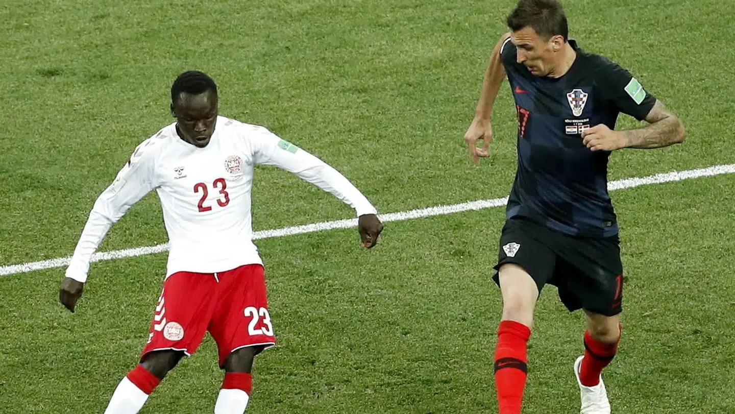 Pione Sisto i aktion.