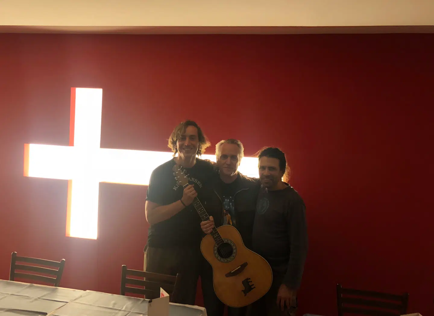 Eduardo og Esteban udgør halvdelen af bandet Frikadeller.