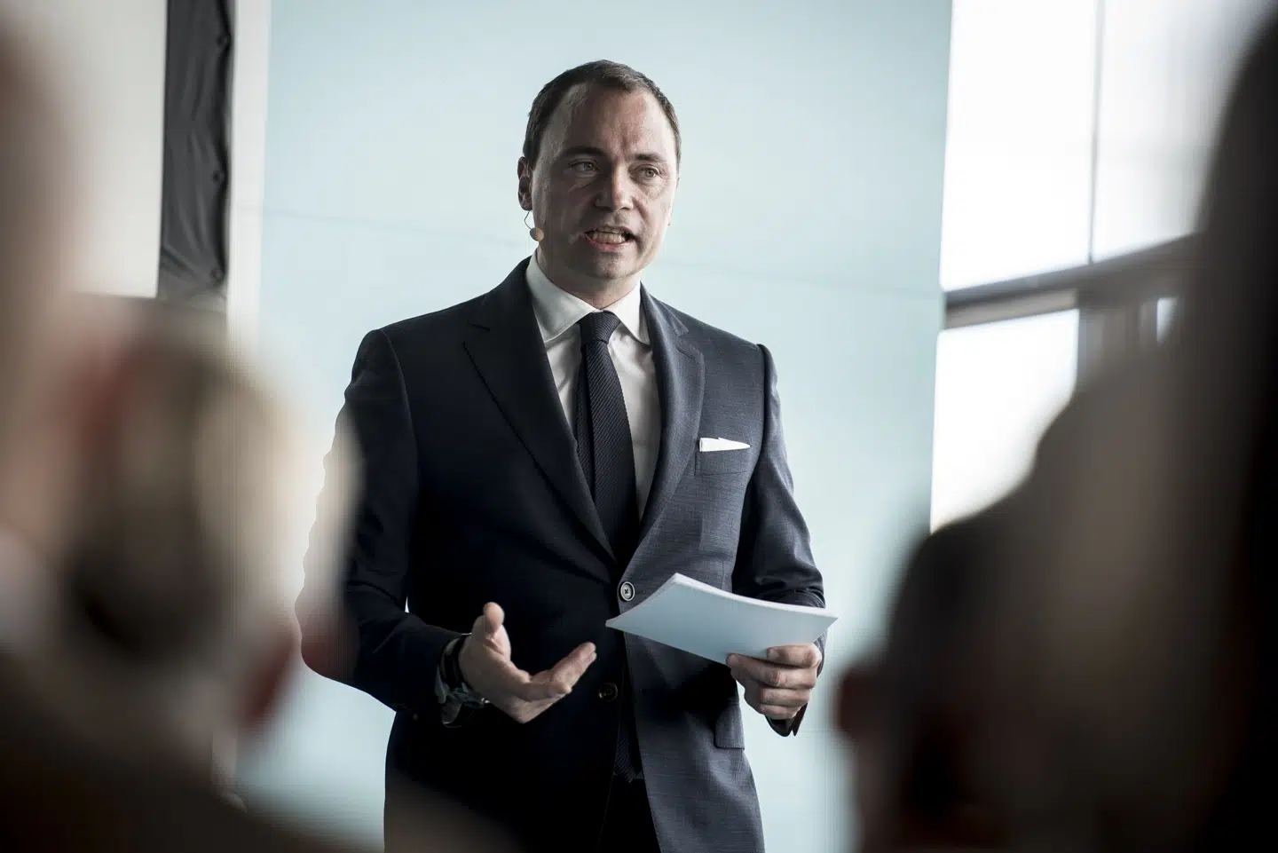 Uddannelses- og forskningsminister Tommy Ahlers (V) lægger i forhandlingerne om næste års forskningsreserve op til at øge bevillingerne til forskning i digital udvikling fra 160 millioner kroner i år til 300 millioner kroner til næste år. Mads Claus Rasmussen/Ritzau Scanpix