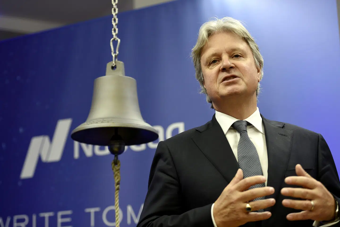 Nordea, med administrerende direktør Casper von Koskull i spidsen, har solgt misligholdt gæld for milliarder til et inkassofirma. Lehtikuva (arkiv)/Reuters