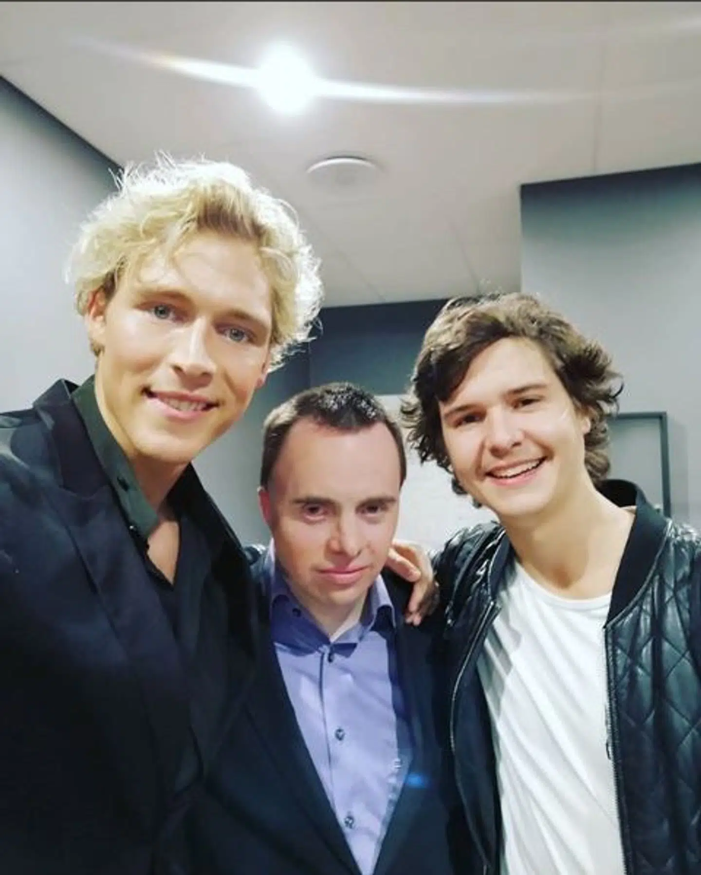 Christopher, Lukas Forchammer og Peter Palland.