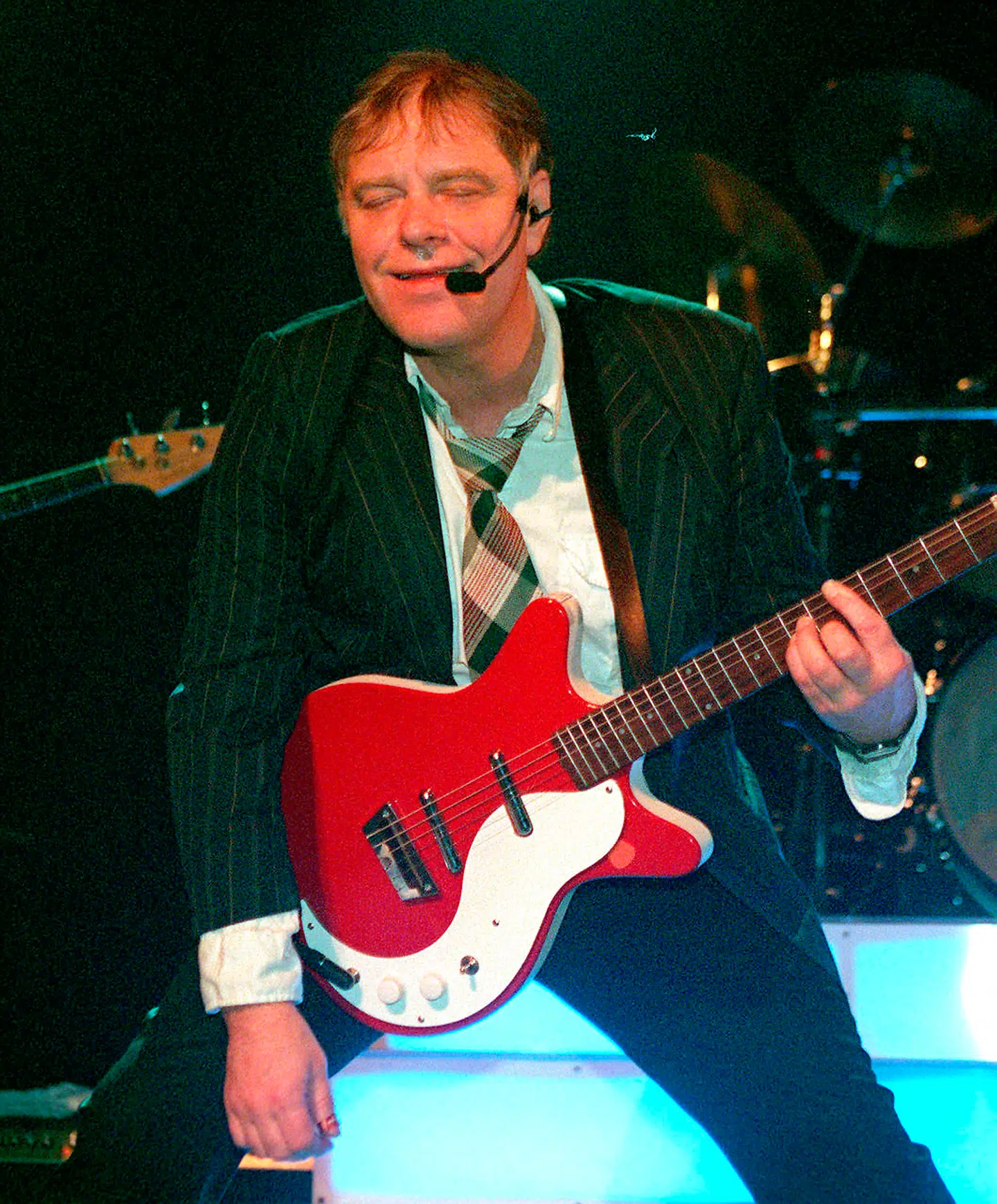 Billede af Kim Larsen fra 1998, hvor han er på tour med Kjukken.