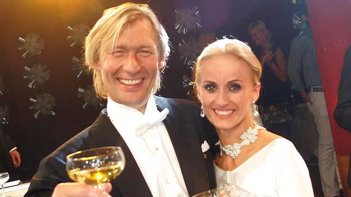 Erik Peitersen og Marianne Eihilt i TV2's underholdningsprogram'Vild Med Dans'.