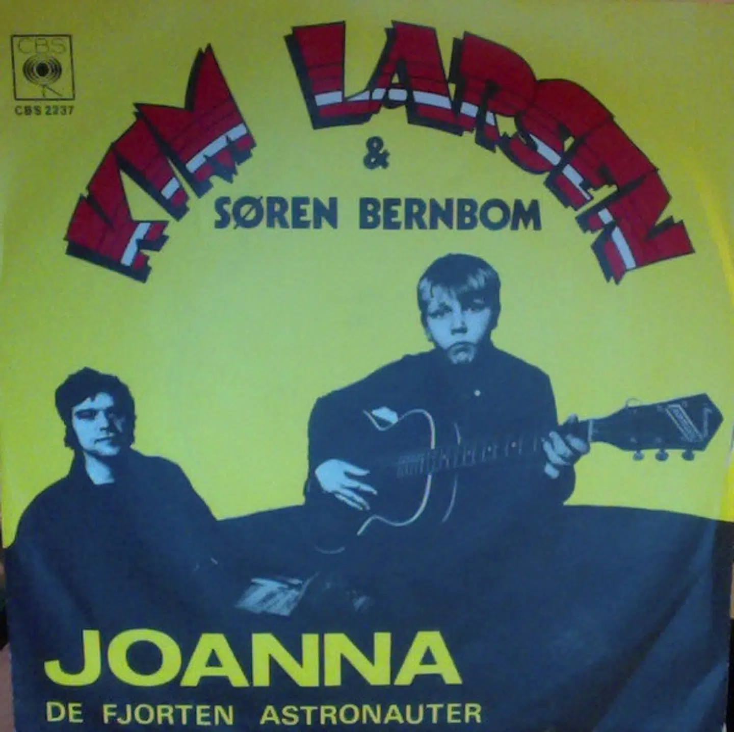 Coveret til 'Joanna'-singlen fra 1973.