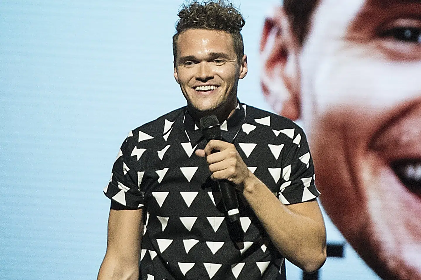 Ruben Søltoft vandt DM i stand-up i 2010. Flindt Mogens/Ritzau Scanpix