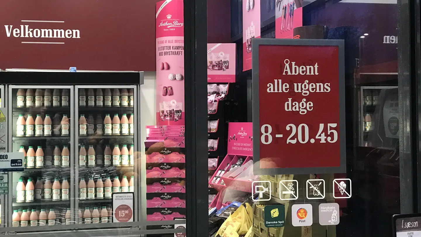 SuperBrugsen i Silkeborg er en af de butikker, der for nylig har udvidet åbningstiden.