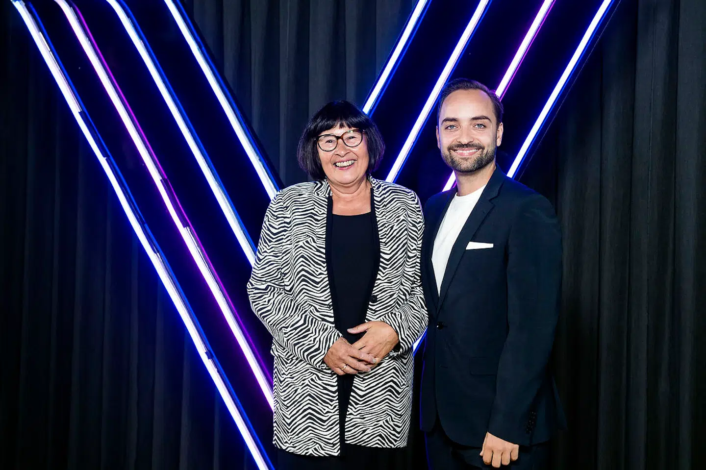 Rosa Kildahl og Esbern Syhler-Hansen.