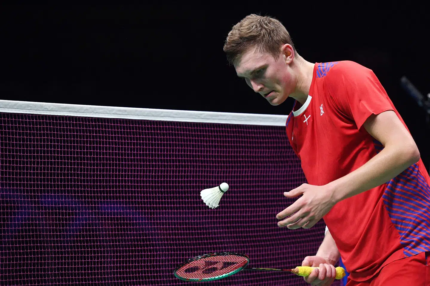 Viktor Axelsen ligger nu nummer tre på verdensranglisten. Johannes Eisele/Ritzau Scanpix