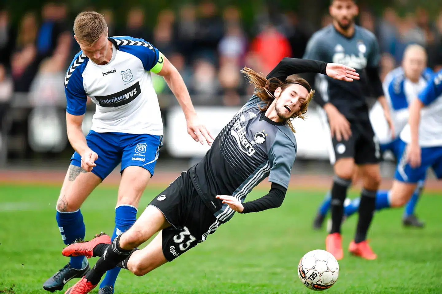 FCKs Rasmus Falk (33). Sydbank Pokalen: Viby IF - FC København i Viby Idrætspark, torsdag den 27. september 2018.. (Foto: Ernst van Norde/Scanpix 2018)