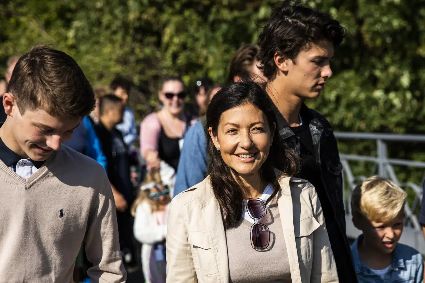 Grevinde Alexandra er mor til prins Felix og prins Nikolai. Hun har altid forsøgt at vise dem, hvor vigtigt det er at hjælpe andre. Olafur Steinar Gestsson/Ritzau Scanpix