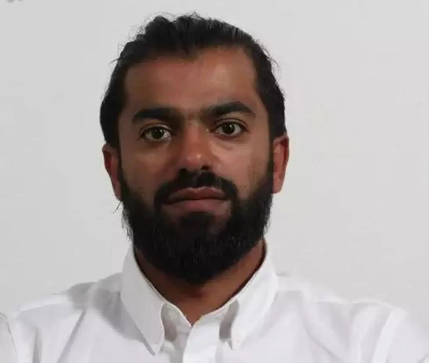 Billede af flugtfangen, som onsdag aften blev anholdt af politiet efter 11 timer på fri fod.