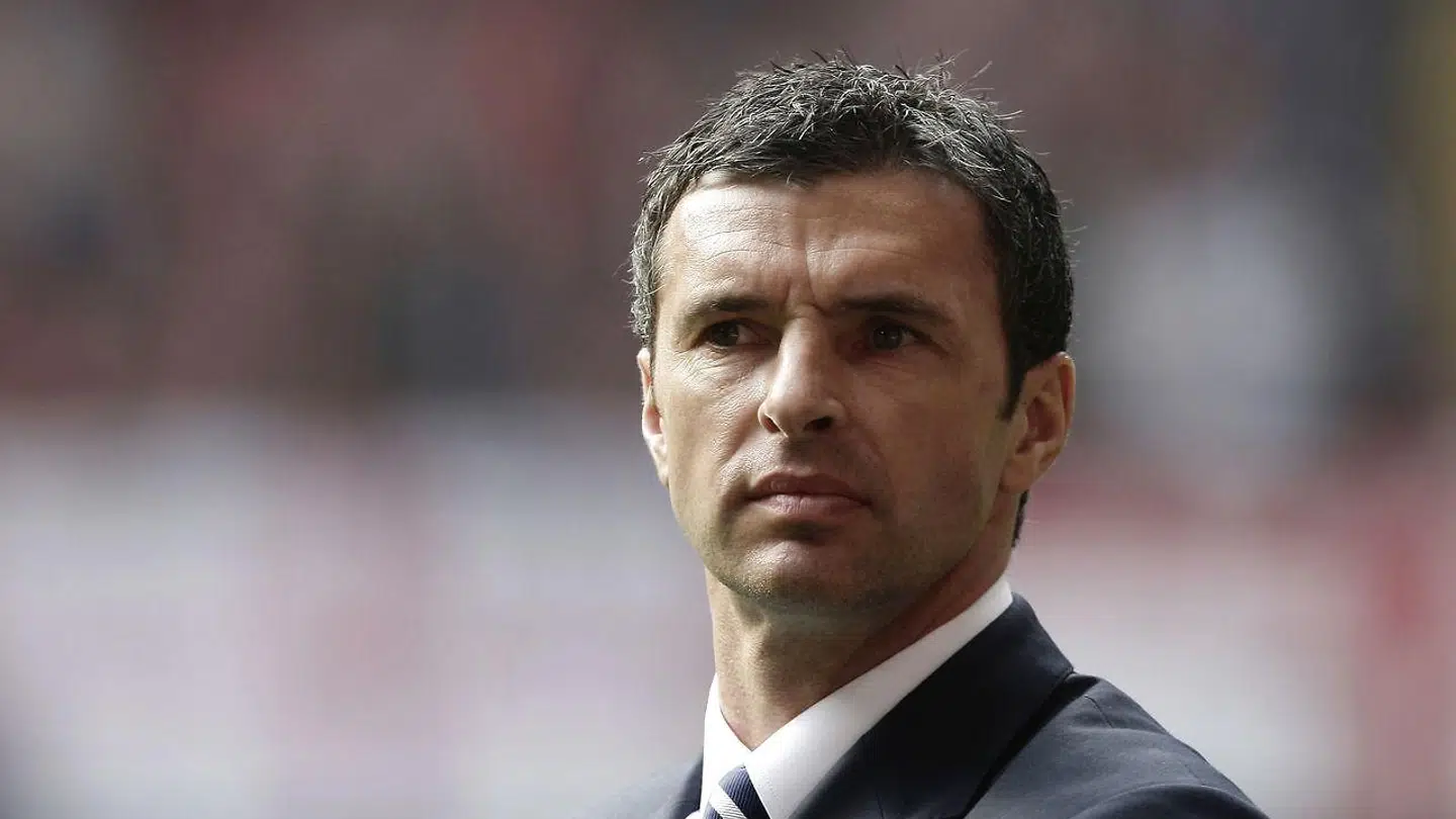 Gary Speed som lændstræner for Wales.