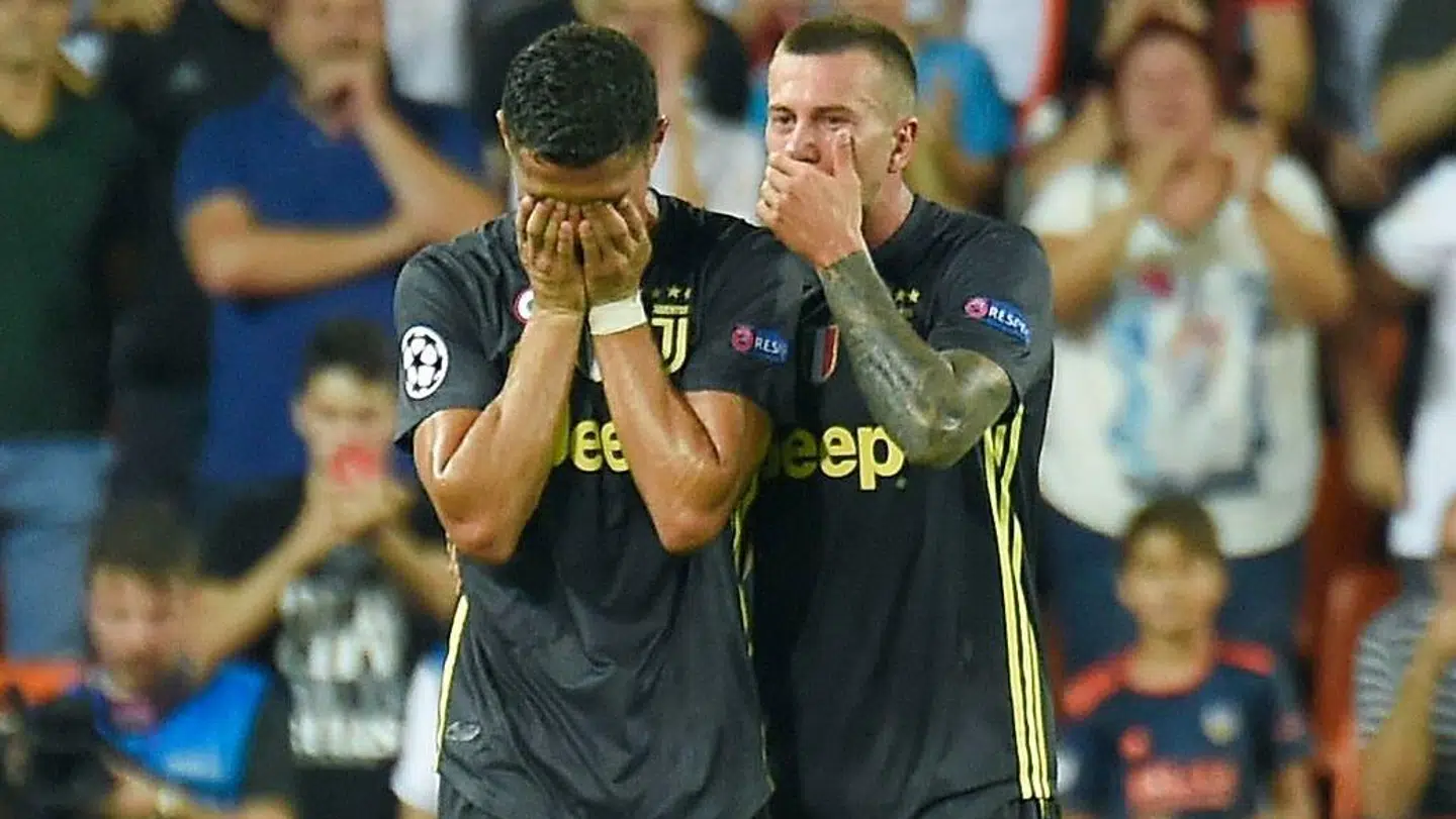 Cristiano Ronaldo kunne ikke holde tårerne tilbage.