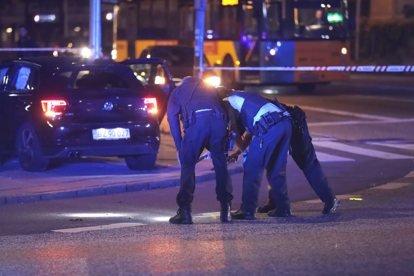 Politiet var tirsdag aften til stede ved krydset mellem Herlev Ringvej og Herlev Hovedgade i Herlev.