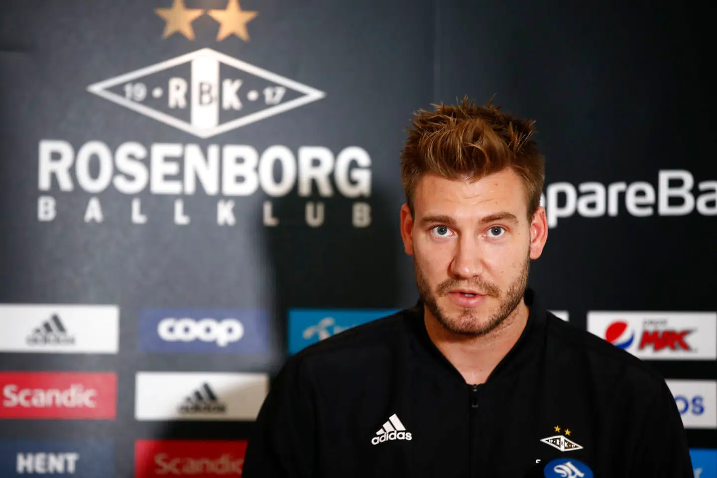 Trondheim 20180911. Nicklas Bendtner er tilbake i Trondheim etter påstått volds-sak i København. Foto: Terje Pedersen / NTB scanpix. (Foto: Pedersen, Terje/Scanpix 2018)