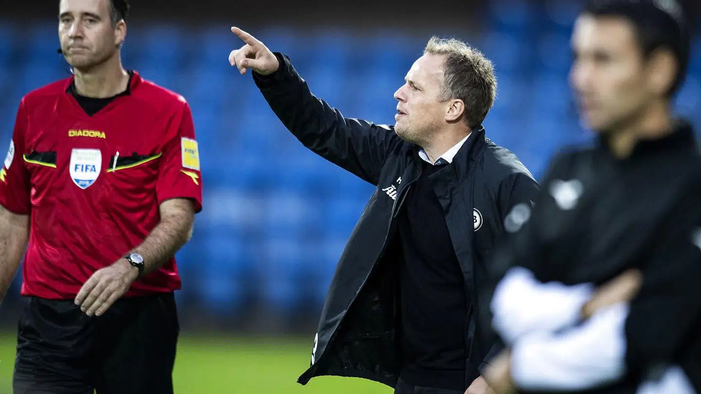 OB's træner cheftræner, Jakob Michelsen.