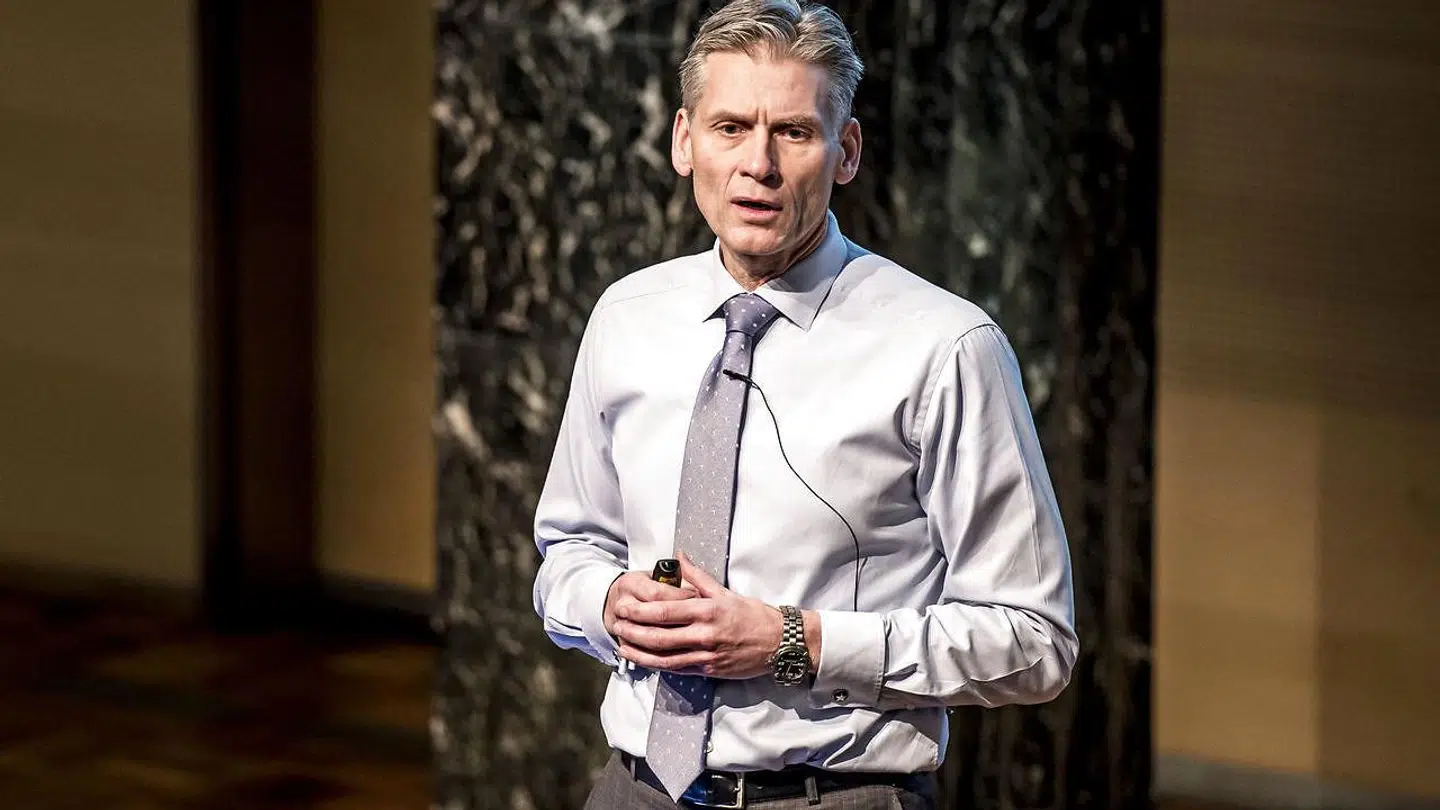 Danske Banks direktør Thomas Borgen fortsætter inditl videre i stillingen trods stormvejret.