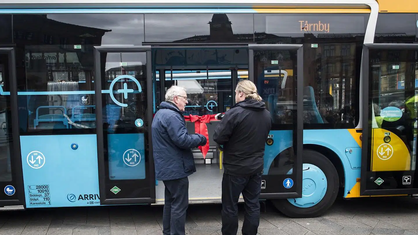 Det er blandt andet på bus 5C, at Movia har indsat ekstra kontrollører.