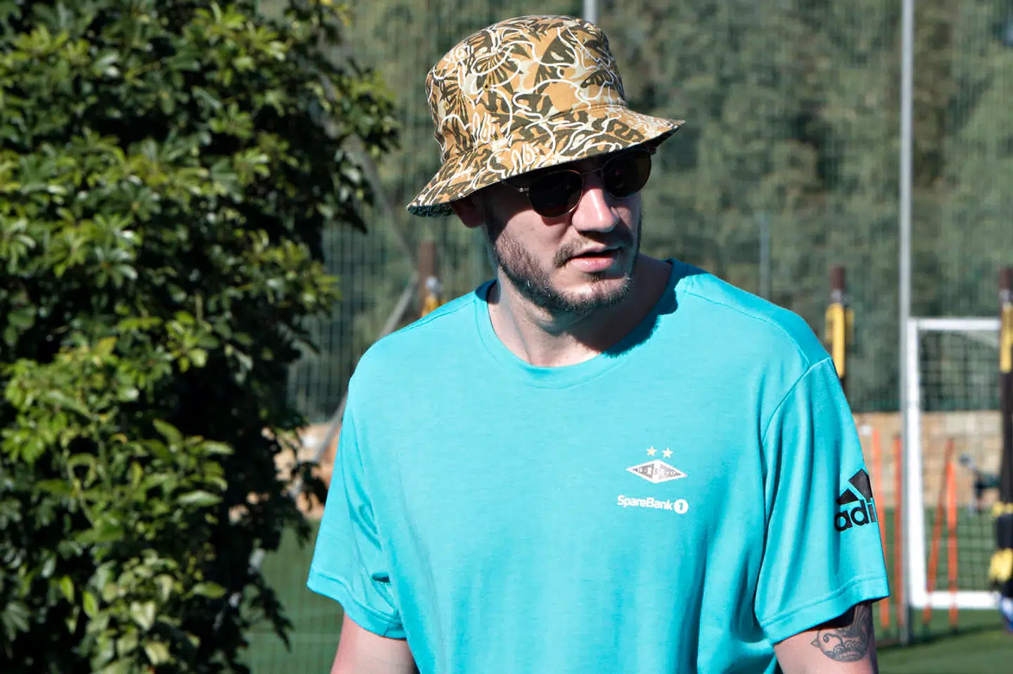 Nicklas Bendtner i Sydspanien, da han lige var blevet præsenteret i Rosenborg.