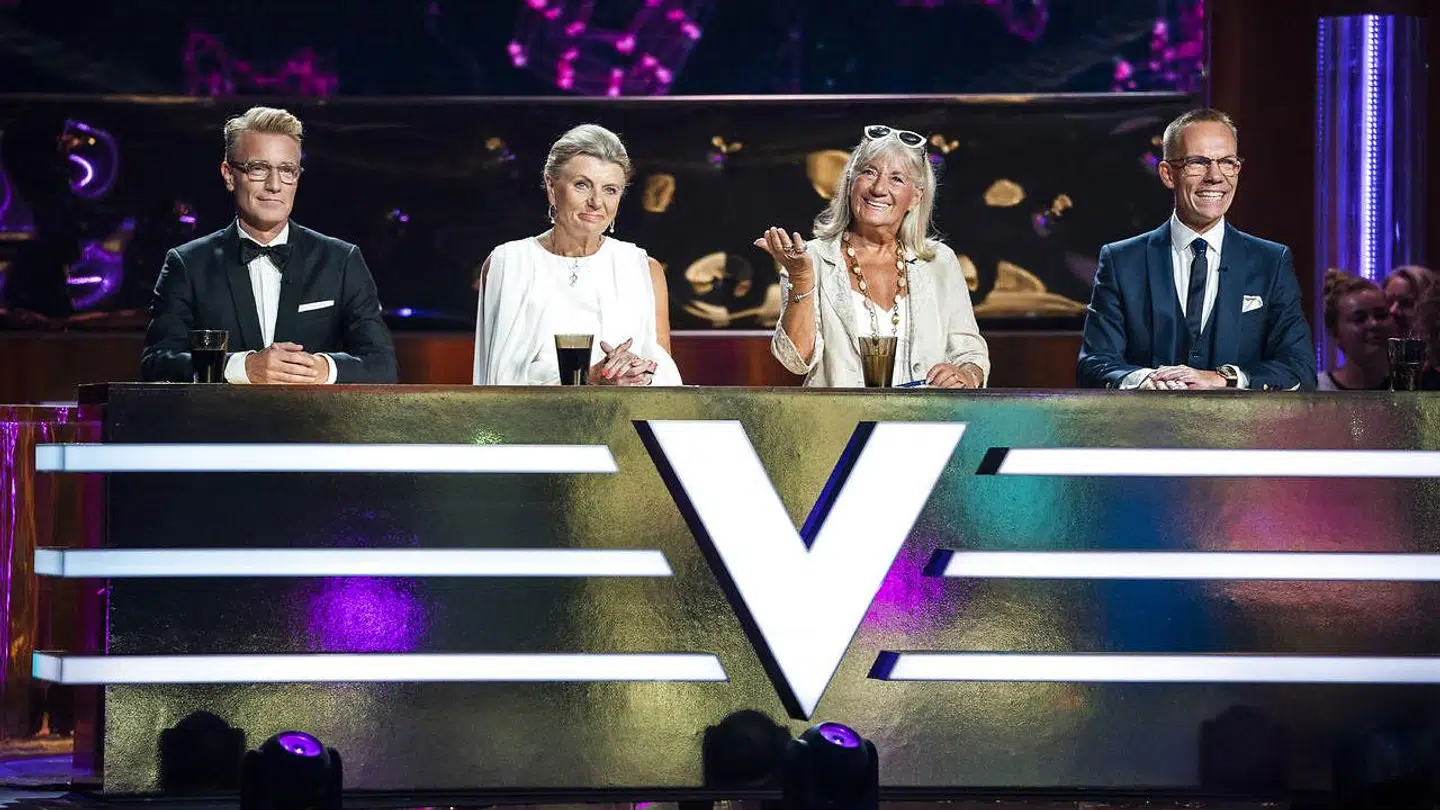 Dommerne i 'Vild med dans' Nikolaj Hübbe, Anne Laxholm, Britt Bendixen og Jens Werner.