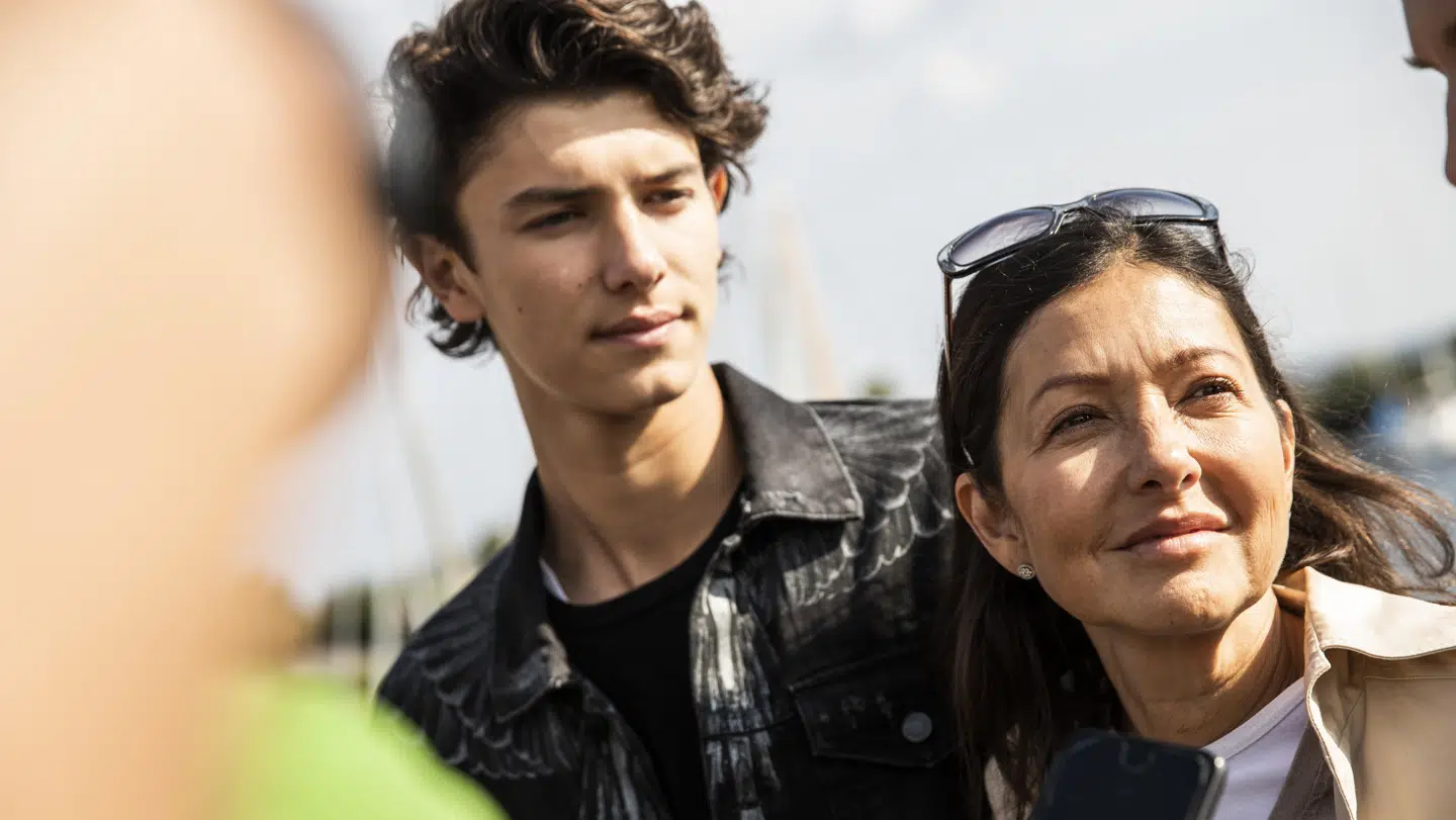 Grevinde Alexandra og prins Nikolai var sammen til Ecco Walkathon søndag.