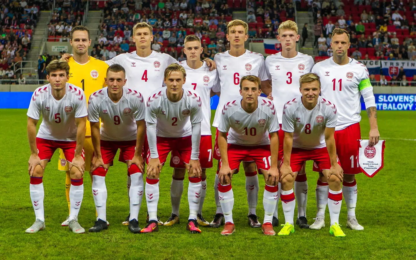 Amatørlandsholdet mod Slovakiet.