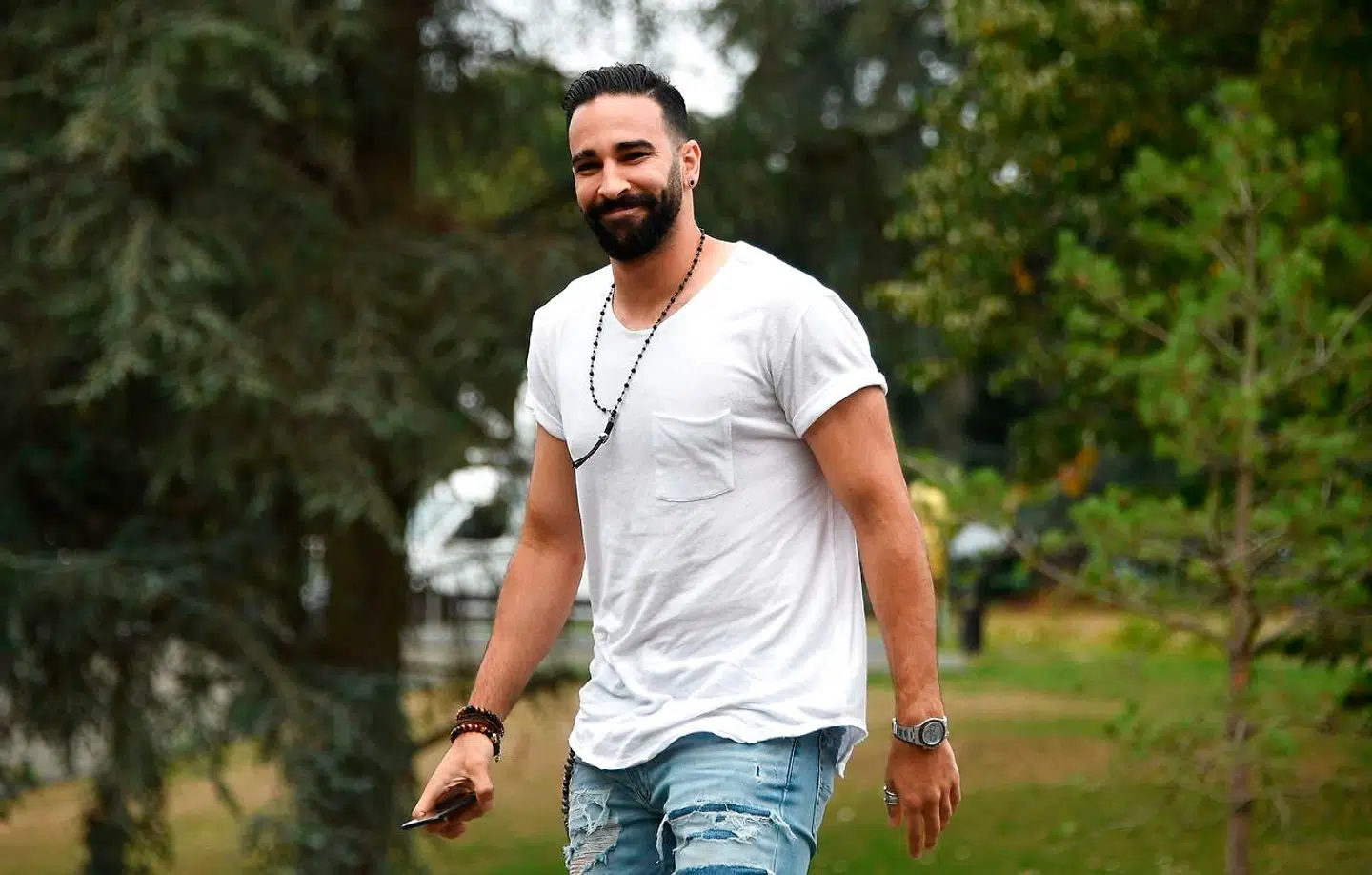 Adil Rami får ikke meget spilletid på det franske landshold, men han er en fast del af truppen.