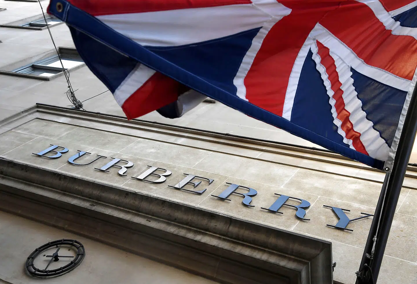 Burberrys forretning i det centrale London.