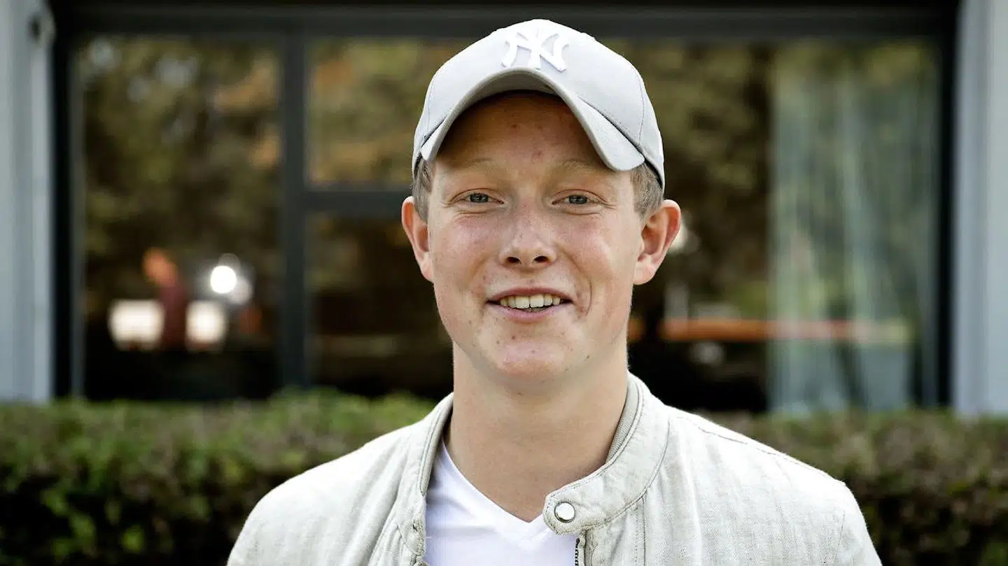 Christian Lundgaard, elev på Rungsted Gymnasium, er ked af, at dreng-pige-middagen er aflyst.