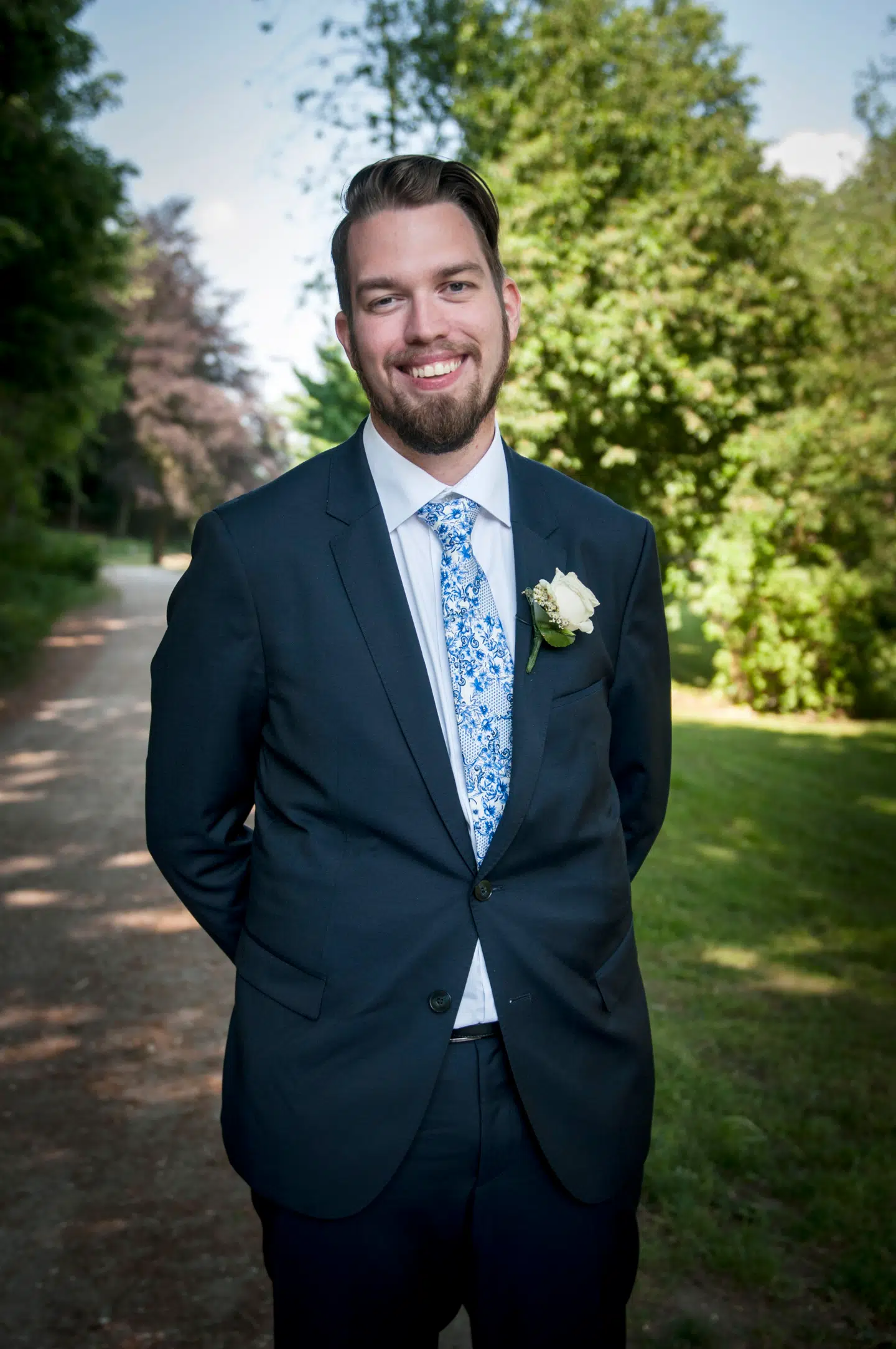 Michael Harders bliver i programmet gift med Kathrine Gosvig Kelså.