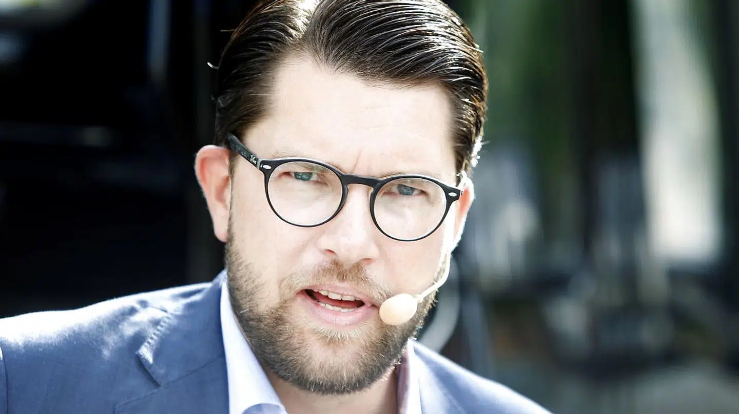 Sverigedemokraterna står med partileder Jimmie Åkesson i front til at få partiets bedste riksdagsvalg.
