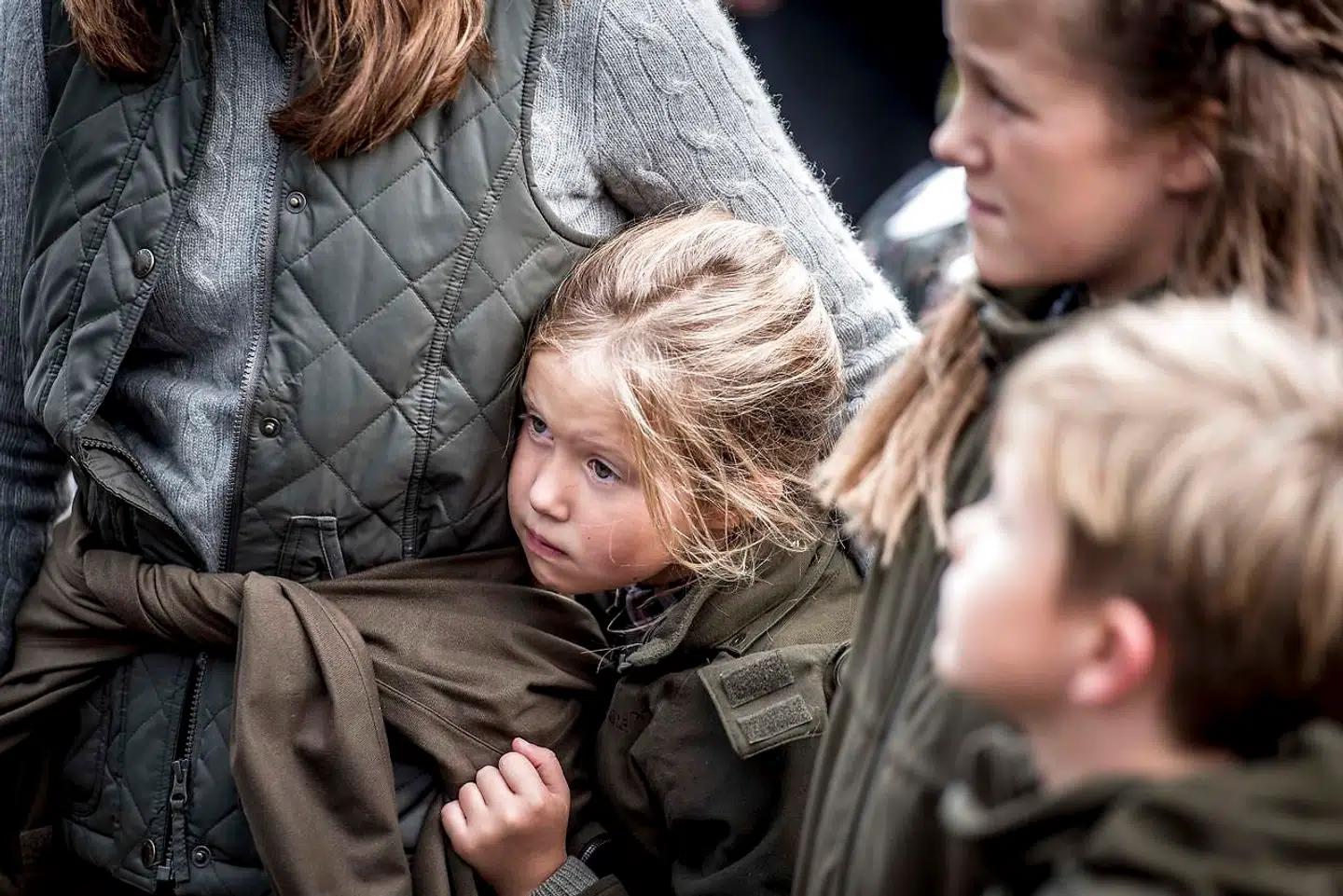 Prinsesse Josephine under besøget i bygden Mikladalur.