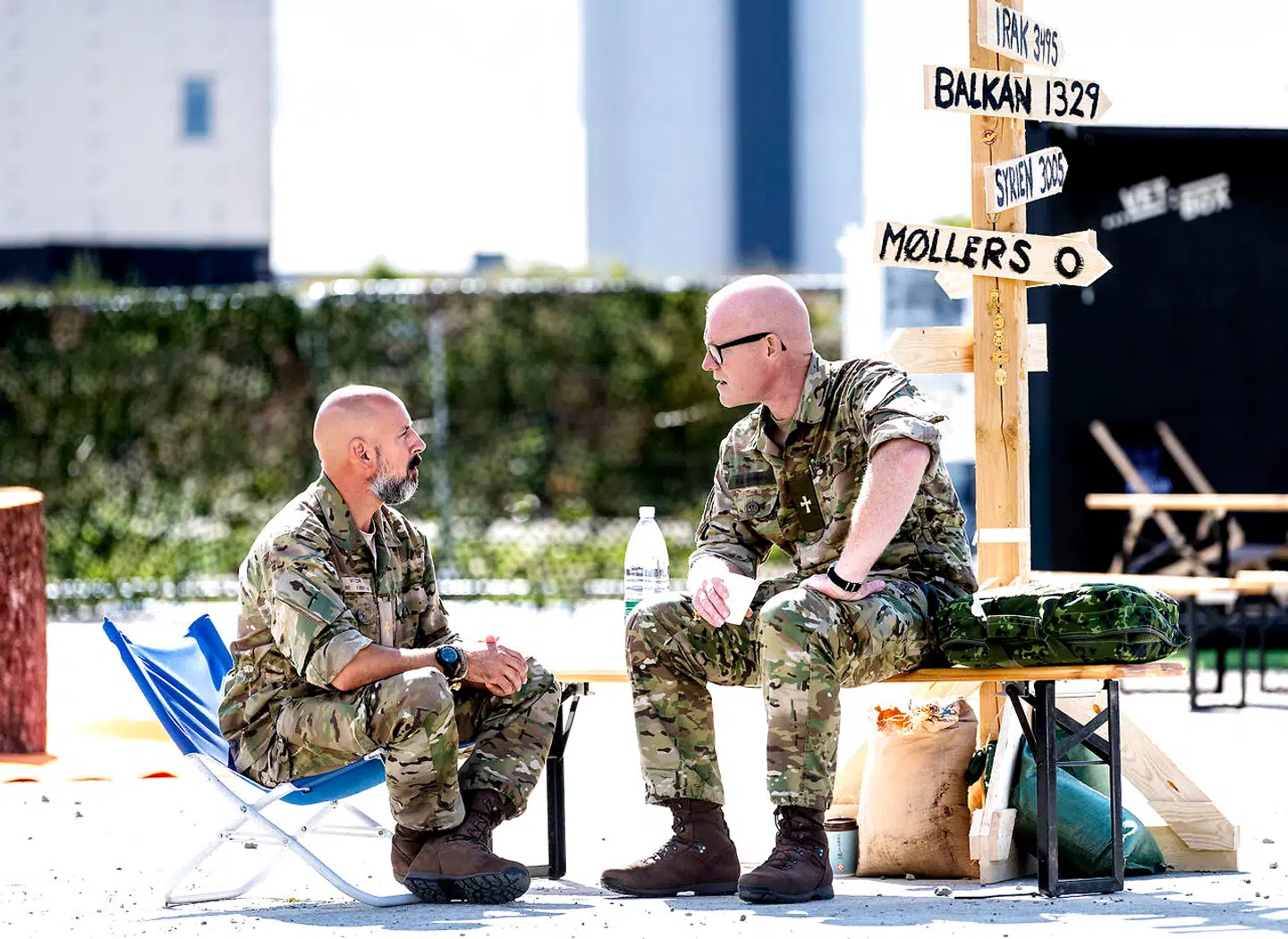 Også feltpræsterne var tilstede på årets Engage Festival.