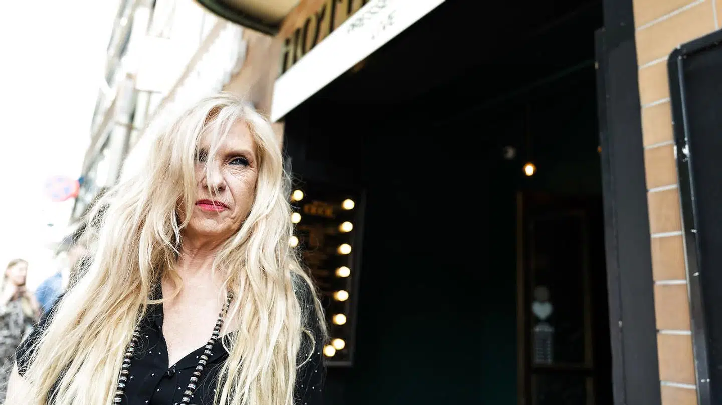 DR holder pressemøde om kanalens nye musikunderholdningsprogram 'Live'. På pressemødet deltager programmets to coaches, Sanne Salomonsen og Lina Rafn. Desuden deltager programmets vært, Kristian Gintberg, og den sidste coach Palle 'peter Jensen, torsdag den 23. august 2018. (foto: Martin Sylvest/Scanpix Ritzau 2018)