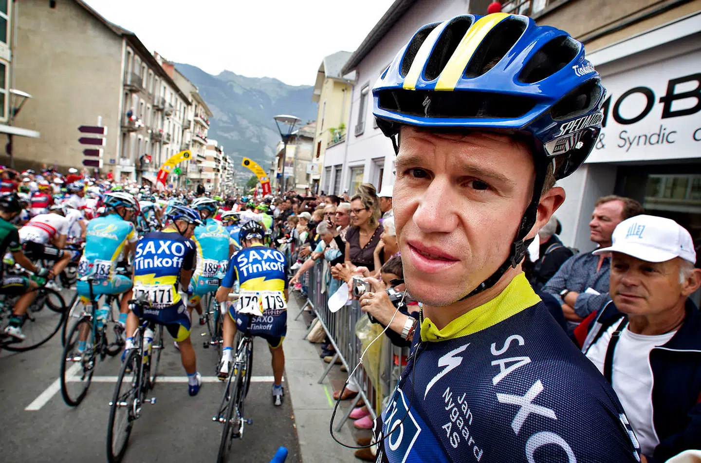 Chris Anker Sørensen kørte et stort Tour de France i 2012. Her vandt han også titlen som den mest angrebsivrige rytter og kom derfor på podiet i Paris.