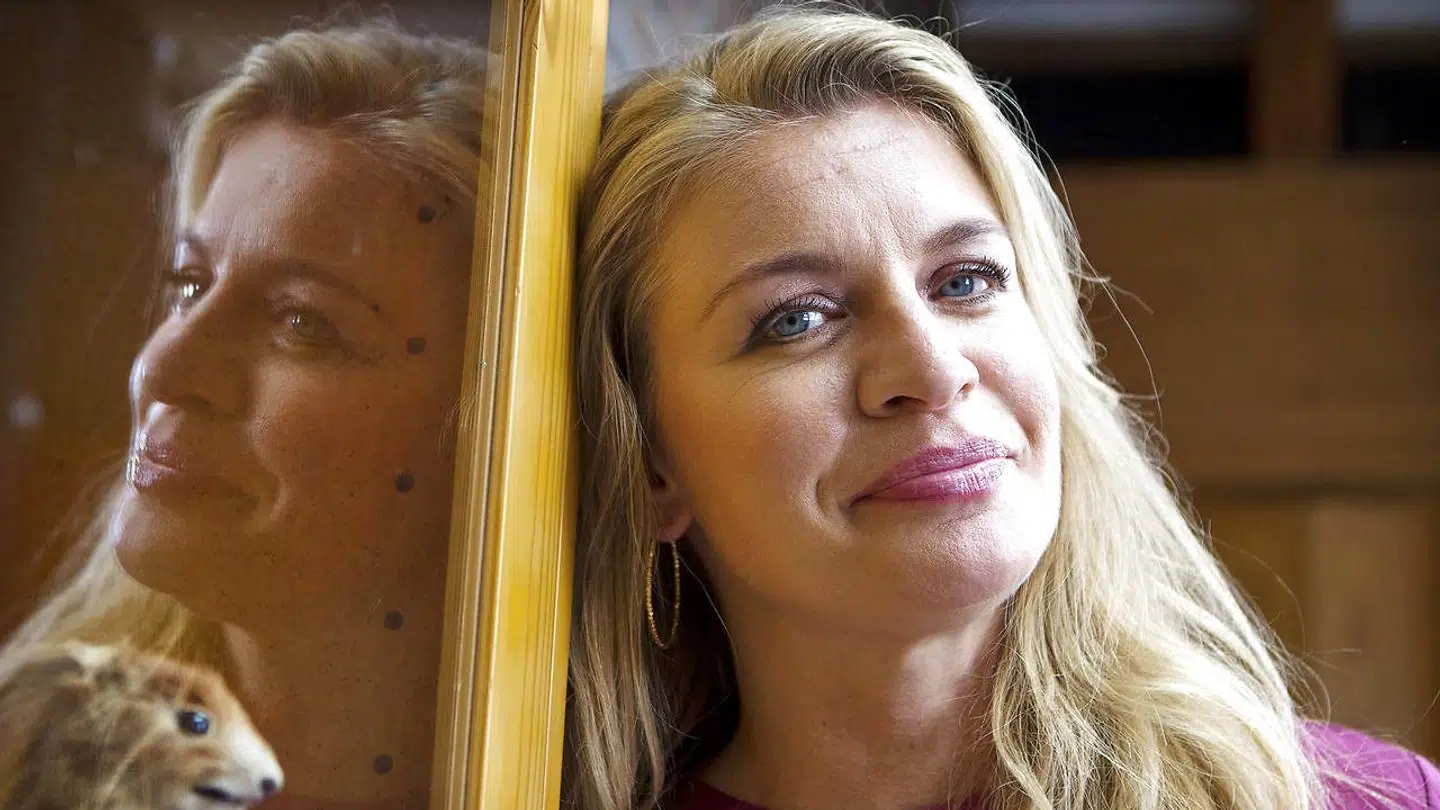 Mille Dinesen blev fredag mor til en lille dreng.