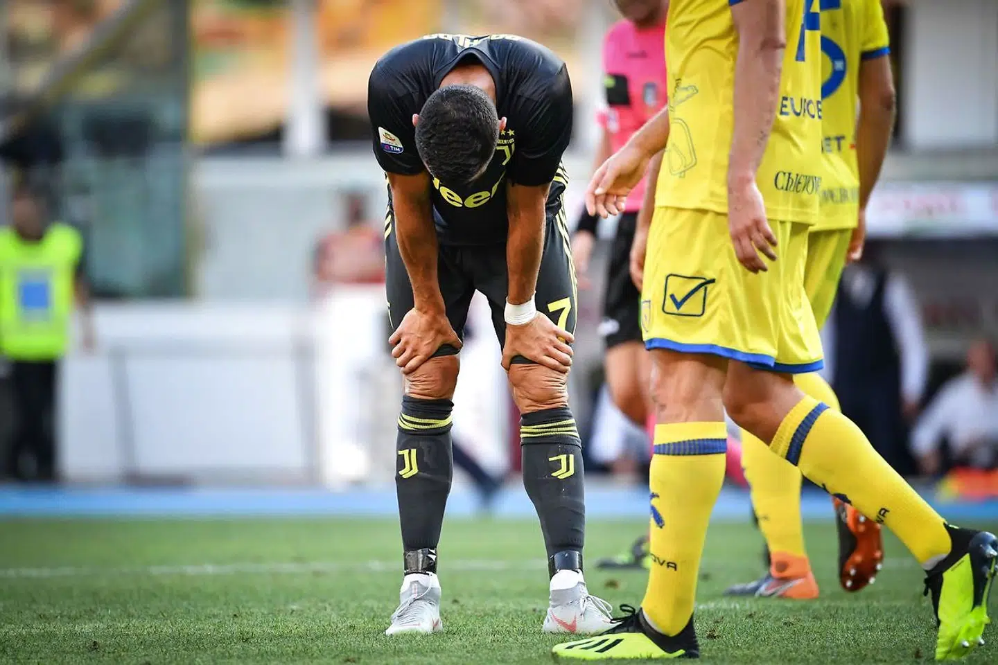 Chievo Verona havde godt styr på Cristiano Ronaldo.