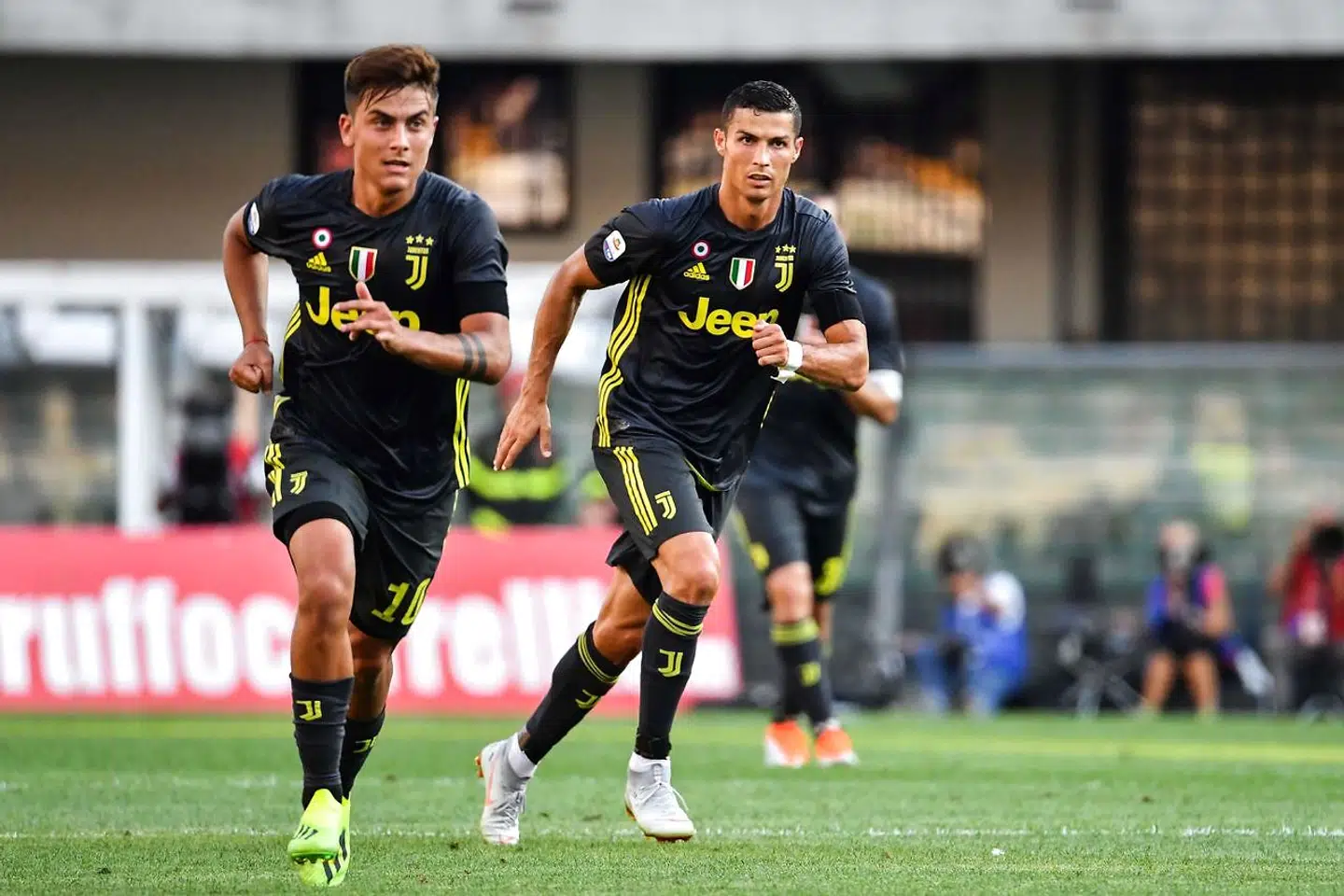Cristiano Ronaldo og Paulo Dybala havde en svær aften.