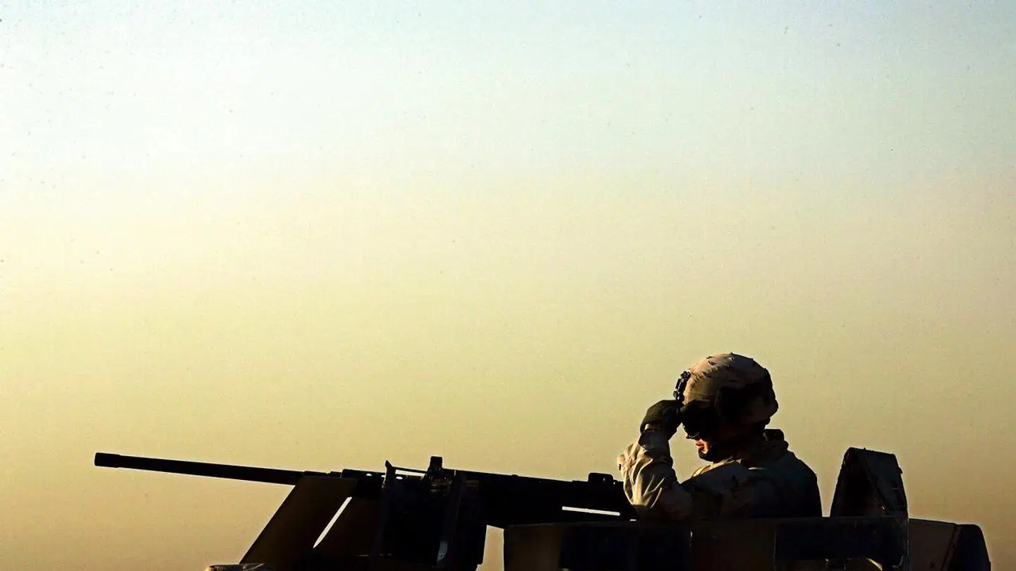 En britisk soldat har angiveligt dræbt en IS-kriger med en kaliber 0.50, der ifølge major og sektionschef ved Hærens Kamp- og Ildstøttecenter, Jesper Lindgaard, normalt bliver brugt til afstande på op til to kilometer. Arkivfoto
